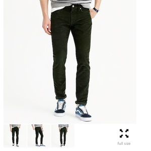 Men’s Green Corduroy Pants Size 31/30